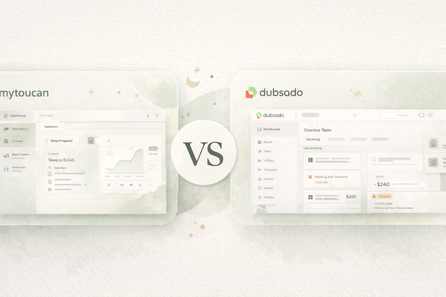 mytoucan vs Dubsado: Which Is Better for Sleep Consultants?